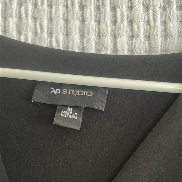 AB Studio Black and White Maxi Dress - Picture 4 of 9